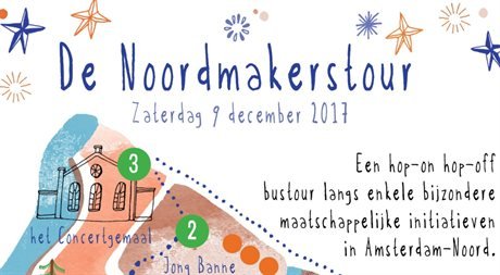 hop-on hop-off Noordmakers tour